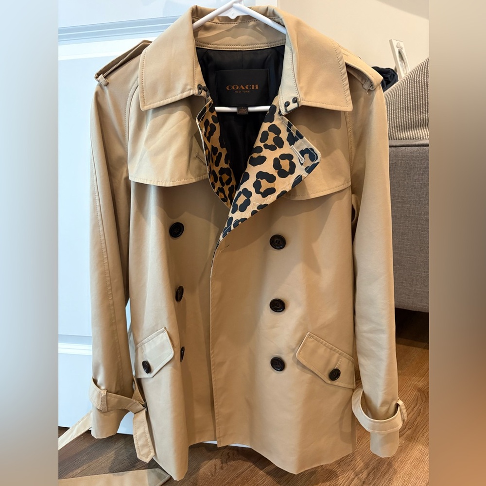 Coach Iconic Short Trenchcoat